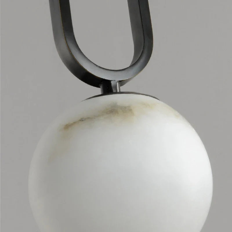 Lagoz Focus Pendant Light | Marble Natural Stone