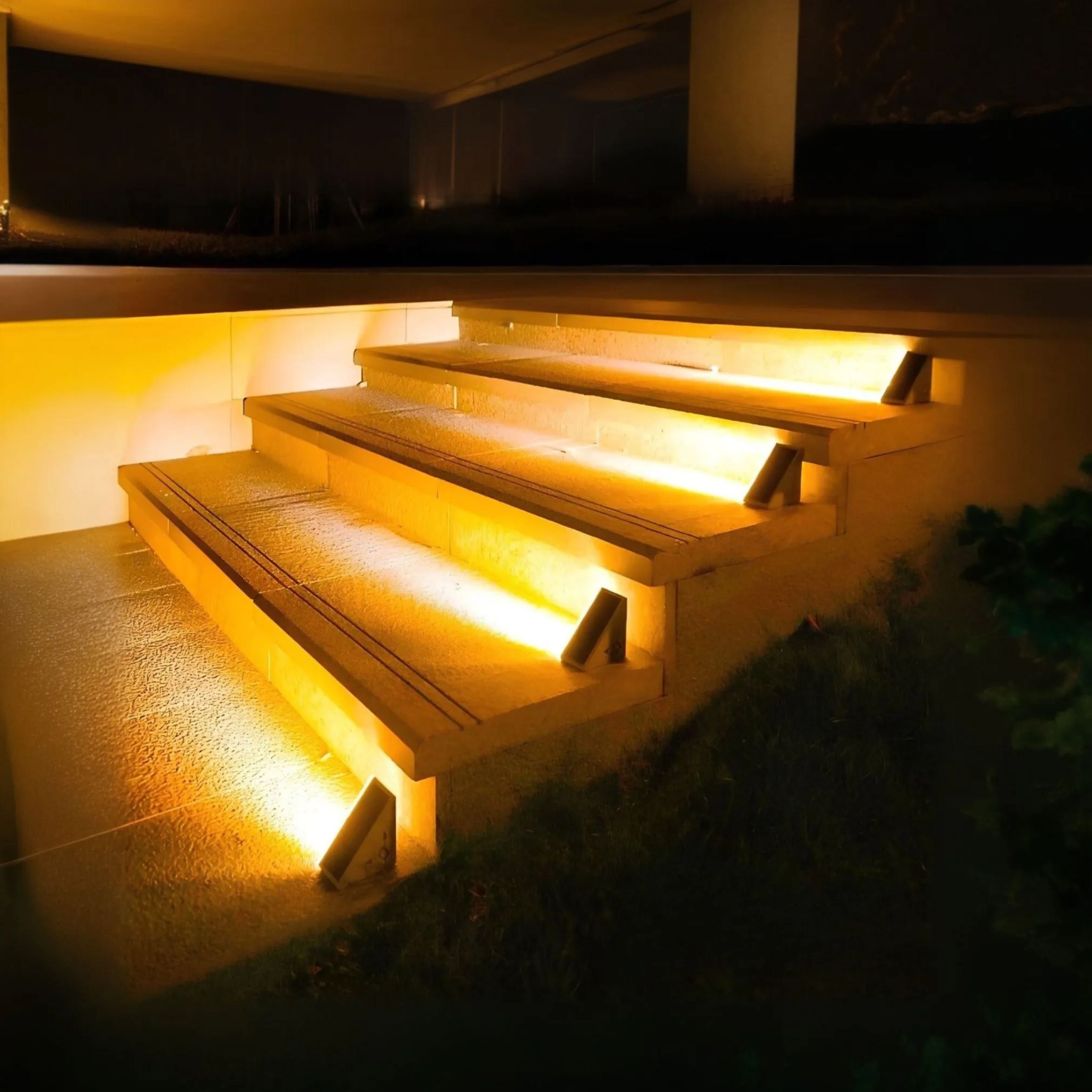 Lagoz Step |Solar Powered Stair Outside Lights