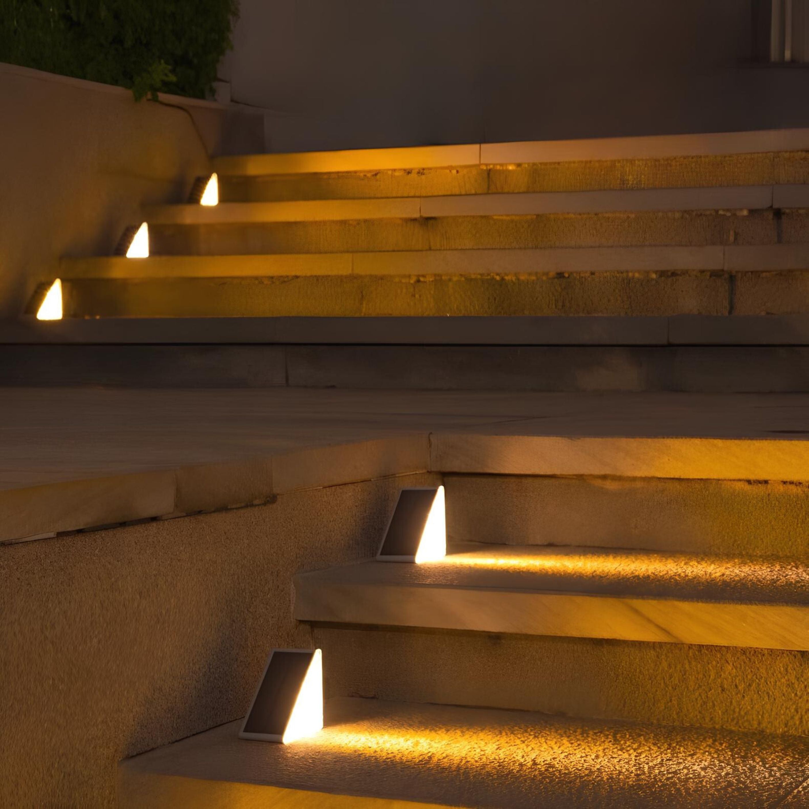 Lagoz Step |Solar Powered Stair Outside Lights