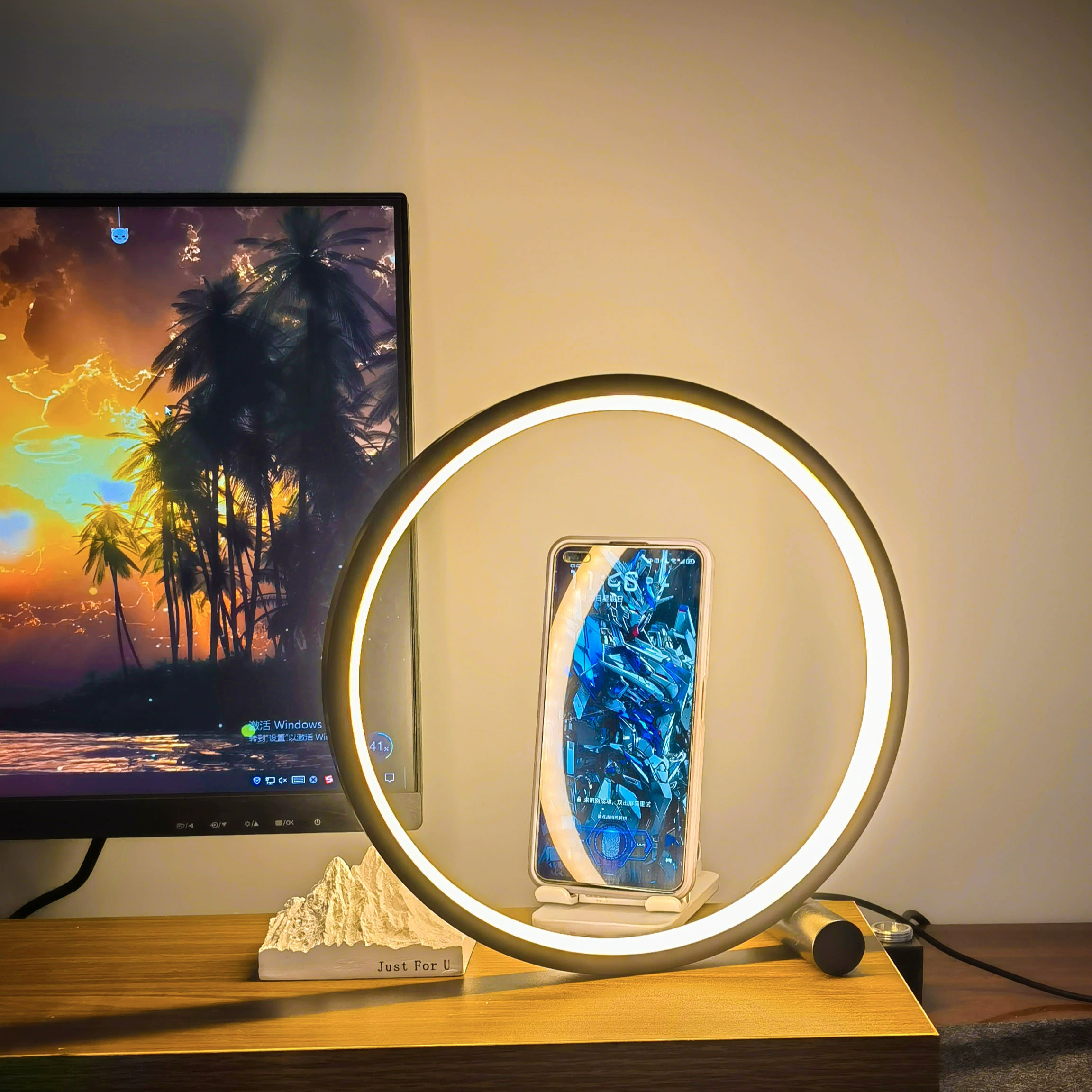 Lagoz Halo | Nightstand Lamp