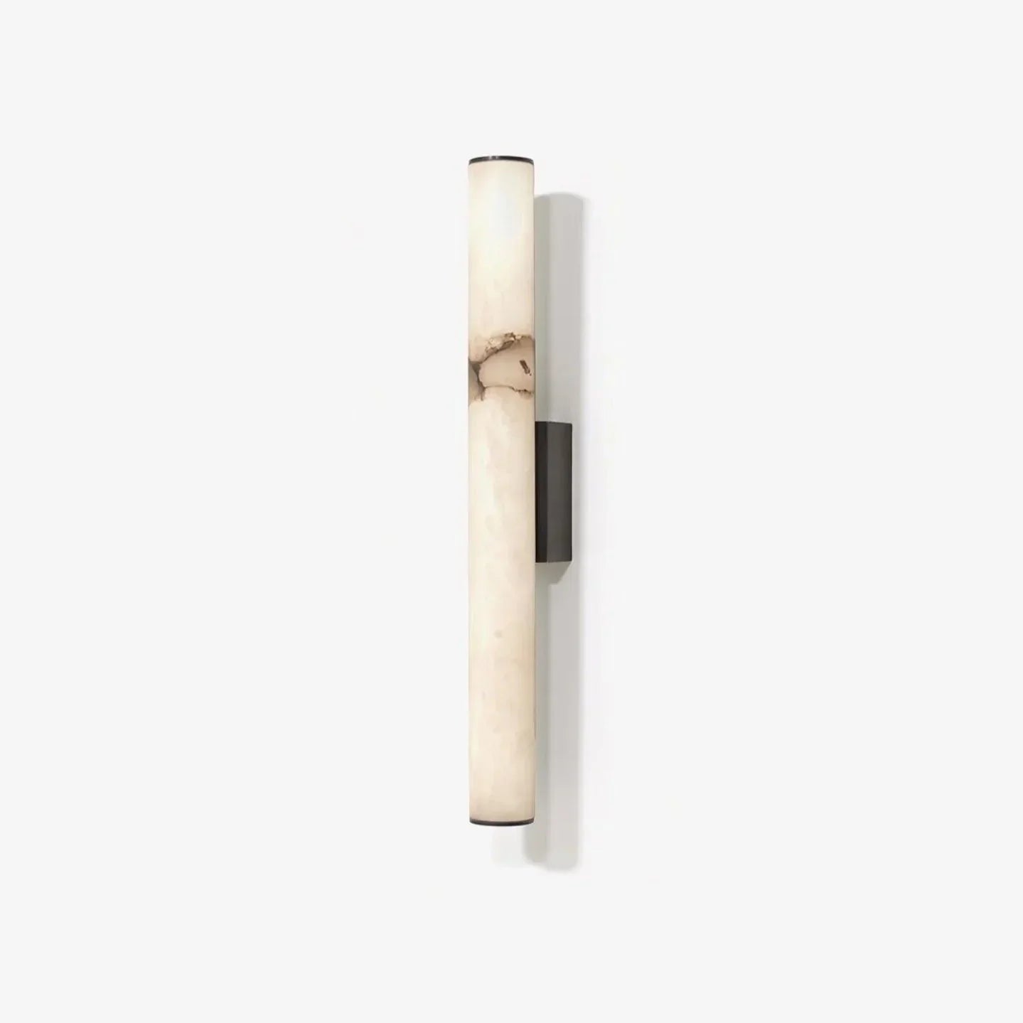 Lagoz Cylinder LED Wall Lamp - Marble Natural Stone