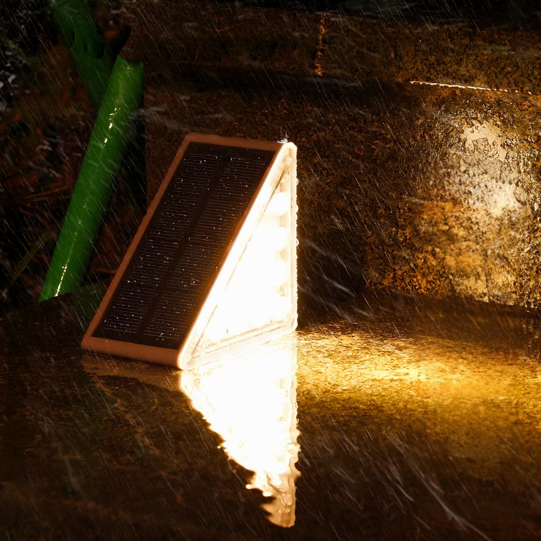 Lagoz Step |Solar Powered Stair Outside Lights