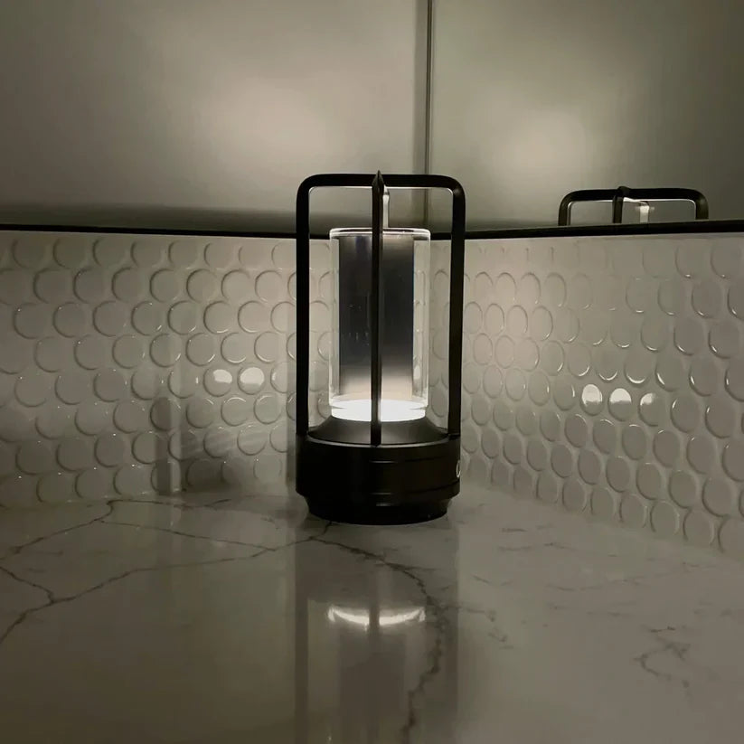 Lagoz Crystal | Table Lantern Lamp